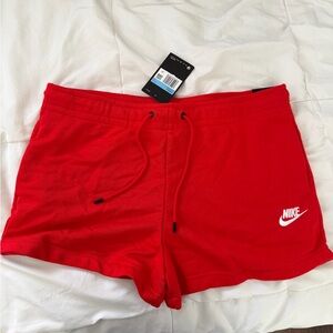 Nike Women's Bright Red Athletic Shorts